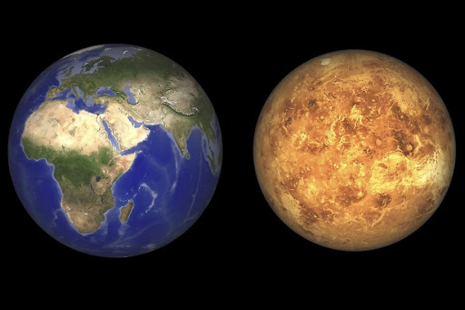Венера и Земля